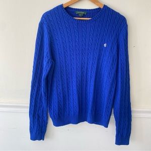Ralph Lauren 100% Cotton Cable Knit Sweater XL